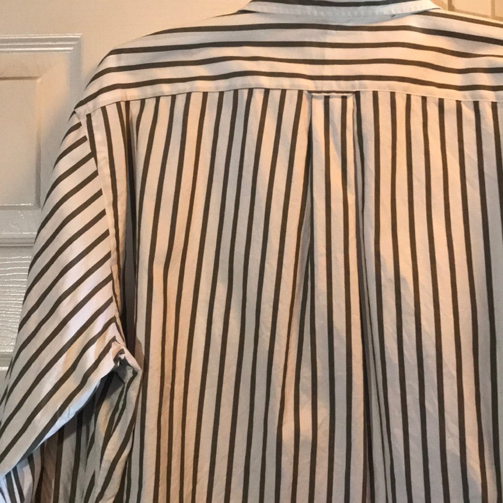 Nordstrom black & white striped shirt SOLD - Picture 3 of 8